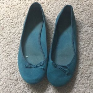 Teal Old Navy Ballet Flats